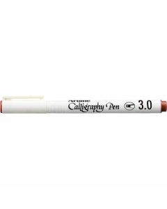 ปากกาคอแร้ง (3.0mm) Flat Nib Sepia