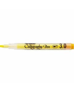 ปากกาคอแร้ง (3.0mm) Flat Nib Yellow
