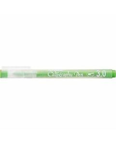 ปากกาคอแร้ง (3.0mm) Flat Nib Yellow Green