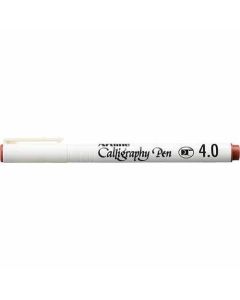 ปากกาคอแร้ง (4.0mm) Flat Nib Sepia