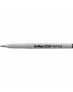 ปากกาเคมี Artline 250 (0.4mm) หัวเข็ม Black