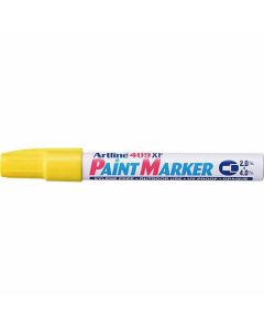 ปากกาเพ้นท์ Artline 409XF (2.0 - 4.0mm) หัวตัด Yellow