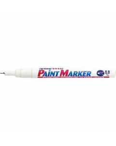 ปากกาเพ้นท์ Artline 444XF (0.8mm) หัวกลม White