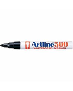 ปากกาไวท์บอร์ด Artline 500 (2.0mm) หัวกลม Black