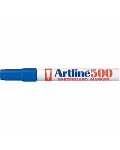 ปากกาไวท์บอร์ด Artline 500 (2.0mm) หัวกลม Blue