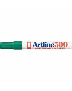 ปากกาไวท์บอร์ด Artline 500 (2.0mm) หัวกลม Green