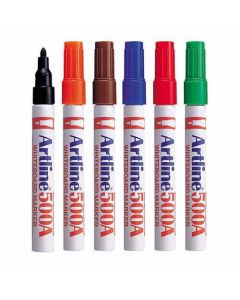 ชุดปากกาไวท์บอร์ด Artline 500A (6 สี)
