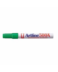 ปากกาไวท์บอร์ด Artline 500A (2.0mm) หัวกลม Green