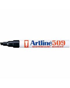 ปากกาไวท์บอร์ด Artline 509 (2.0 - 5.0mm) หัวตัด Black