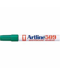 ปากกาไวท์บอร์ด Artline 509 (2.0 - 5.0mm) หัวตัด Green