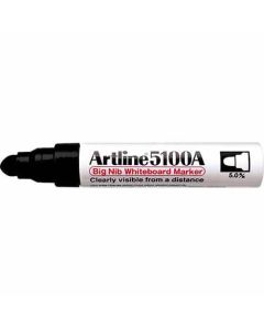 ปากกาไวท์บอร์ด Artline 5100A (5.0mm) หัวกลม Black