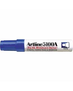 ปากกาไวท์บอร์ด Artline 5100A (5.0mm) หัวกลม Blue