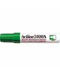 ปากกาไวท์บอร์ด Artline 5100A (5.0mm) หัวกลม Green