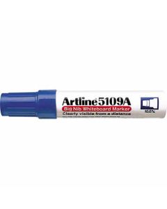 ปากกาไวท์บอร์ด Artline 5109A (10.0mm) หัวตัด Blue