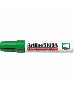 ปากกาไวท์บอร์ด Artline 5109A (10.0mm) หัวตัด Green