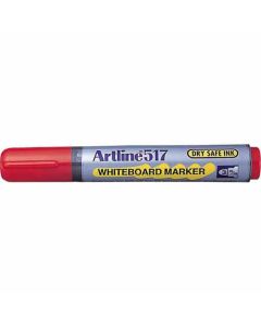 ปากกาไวท์บอร์ด Artline 517 (3.0mm) หัวกลม Red