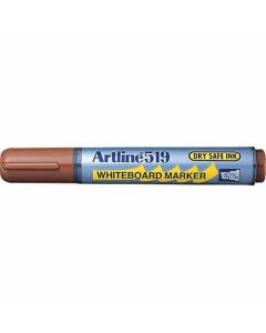 ปากกาไวท์บอร์ด Artline 519 (2.0 - 5.0mm) หัวตัด Brown