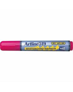 ปากกาไวท์บอร์ด Artline 519 (2.0 - 5.0mm) หัวตัด Pink