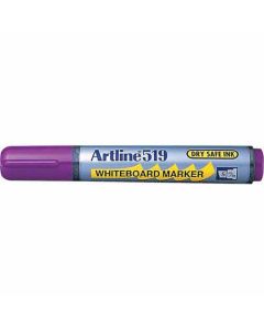 ปากกาไวท์บอร์ด Artline 519 (2.0 - 5.0mm) หัวตัด Purple
