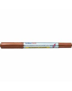 ปากกาไวท์บอร์ด Artline 541T (0.4mm & 1.0mm) 2 หัว Brown