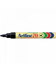 ปากกาเคมี Artline 70 (1.5mm) หัวกลม Black