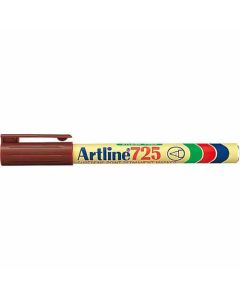 ปากกาเคมี Artline 725 (0.4mm) Brown