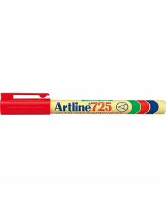 ปากกาเคมี Artline 725 (0.4mm) Red
