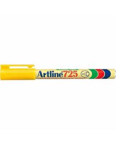 ปากกาเคมี Artline 725 (0.4mm) Yellow