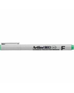 ปากกาเขียนแผ่นใส Artline EK-803N (0.5mm) Green