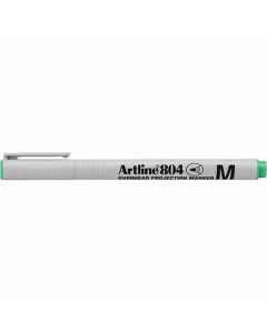 ปากกาเขียนแผ่นใส Artline EK-804N (1.0mm) Green