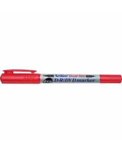 CD-R / DVD Marker Artline EK-841T (0.4mm & 1.0mm) Red