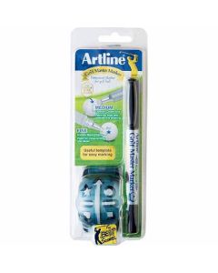 Golf Master Marker Artline EK-841TG (0.4mm & 1.0mm) 2 หัว Black