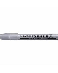 ปากกามากเกอร์สีเมทัลลิค Artline 900XF (2.3mm) หัวกลม Silver