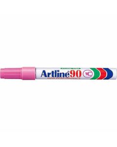 ปากกาเคมี Artline 90 (2.0 - 5.0mm) หัวตัด Pink