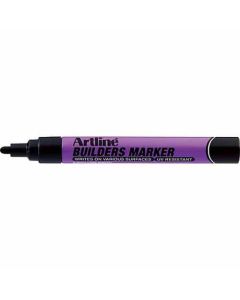 Builders Marker (2.3mm) หัวกลม Black