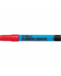 Plumbers Marker (1.5mm) หัวกลม Red