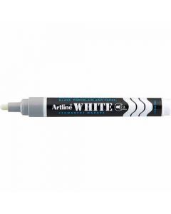 ปากกาเคมี Artline 70 (1.5mm) หัวกลม White