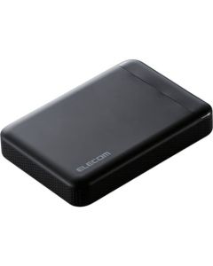 ELECOM Portable Drive USB3.1 2TB Black สำหรับกล้องวิดีโอ