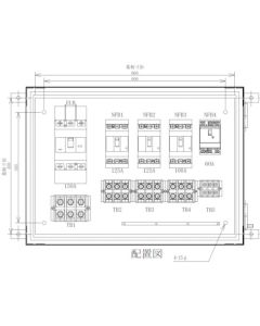 Temporary Power Distribution Panel