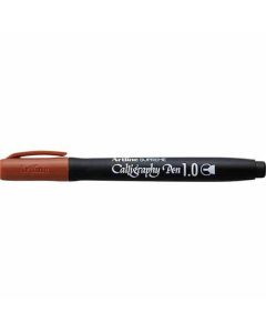 ปากกาคอแร้ง Artline SUPREME 1.0 Flat Nib SEPIA
