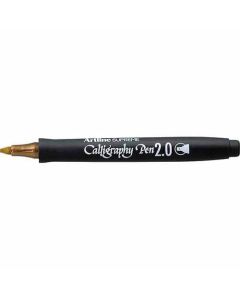 ปากกาคอแร้ง Artline SUPREME 2.0 Flat Nib GOLD