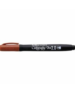 ปากกาคอแร้ง Artline SUPREME 2.0 Flat Nib SEPIA