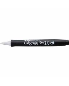 ปากกาคอแร้ง Artline SUPREME 2.0 Flat Nib WHITE