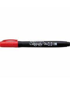 ปากกาคอแร้ง Artline SUPREME 3.0 Flat Nib RED
