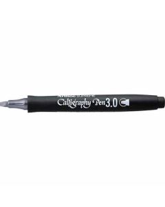 ปากกาคอแร้ง Artline SUPREME 3.0 Flat Nib SILVER