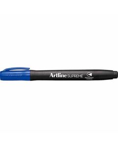 ปากกาเคมี Artline SUPREME (1.0mm) หัวกลม BLUE