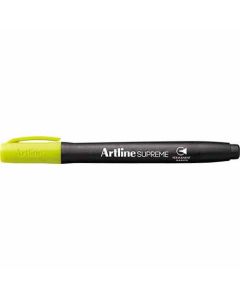 ปากกาเคมี Artline SUPREME (1.0mm) หัวกลม BLUISH YELLOW