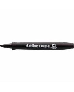 ปากกาเคมี Artline SUPREME (1.0 - 4.0mm) หัวตัด BLACK