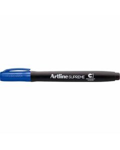ปากกาเคมี Artline SUPREME (1.0 - 4.0mm) หัวตัด BLUE