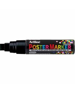 Artline POSTER MARKER 12 (12.0mm) หัวกลม BLACK